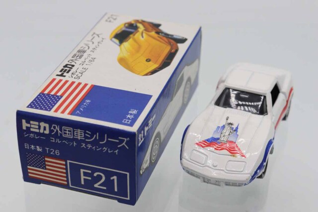 ミニカーショップ ケンボックス トミカ 青箱☆F21☆シボレー