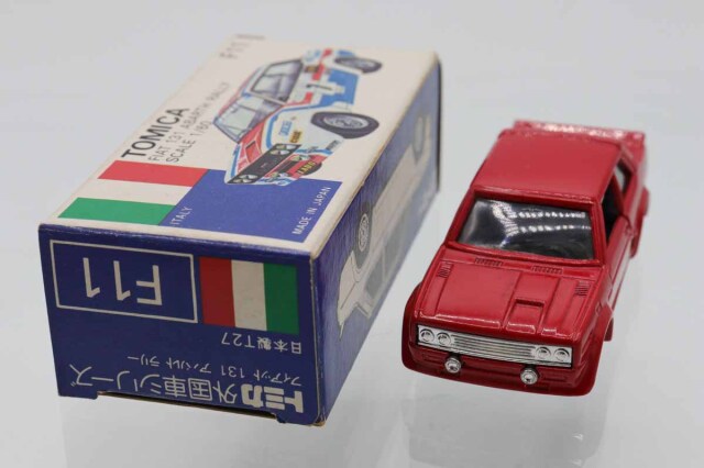ミニカーショップ ケンボックス トミカ 青箱☆F11☆フィアット