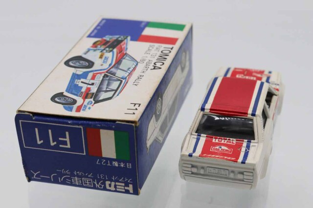 ミニカーショップ ケンボックス トミカ 青箱☆F11☆フィアット131