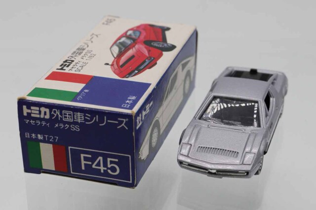 ミニカーショップ ケンボックス トミカ 青箱☆F45☆マセラティ