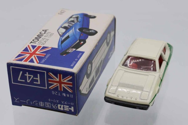 ミニカーショップ ケンボックス トミカ 青箱☆F47☆ロータスエリート