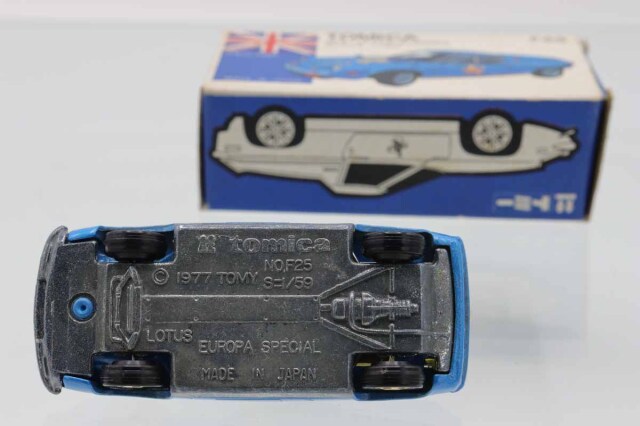 ミニカーショップ ケンボックス トミカ 青箱☆F49☆JPS ロータス