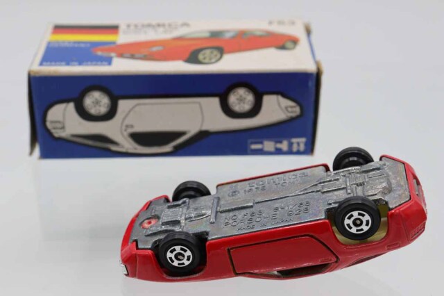 トミカ青箱　F53 ポルシェ928 トミカ F53 ポルシェ 928 青箱 - ガシャポン,フィギュア,トミカ,食玩