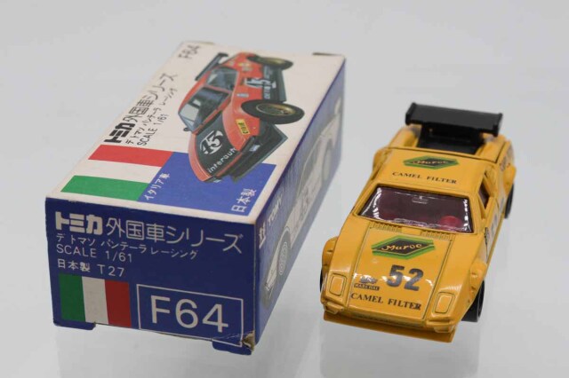 ミニカーショップ ケンボックス トミカ 青箱☆F64☆デ トマソ