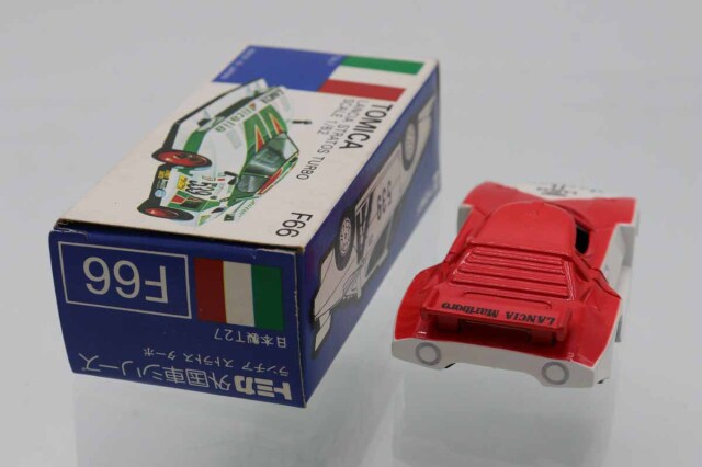 ミニカーショップ ケンボックス トミカ 青箱☆F66☆ランチア