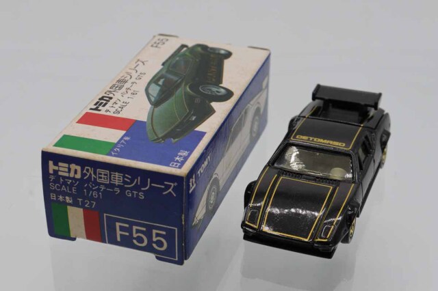 ミニカーショップ ケンボックス トミカ 青箱☆F55☆デ トマソ