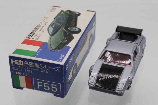 ミニカーショップ ケンボックス トミカ 青箱☆F55☆デトマソ