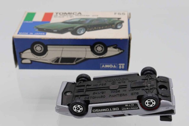ミニカーショップ ケンボックス トミカ 青箱☆F55☆デトマソ