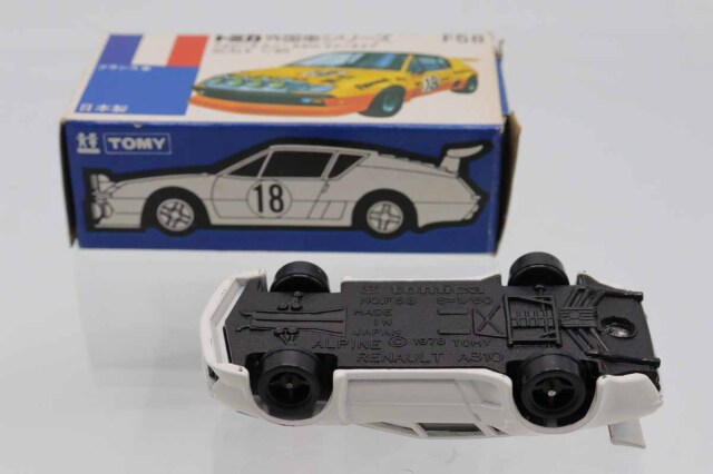 (3767)トミカ 青箱 日本製 アルピーヌ ルノー ラリー タイプ アサヒ特注 3767)トミカ 青箱 日本製 アルピーヌ ルノー ラリー タイプ