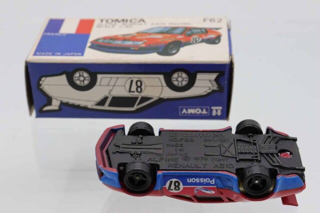ミニカーショップ ケンボックス トミカ 青箱☆F62☆アルピーヌ