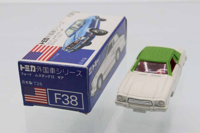 TOMICA トミカ 外国車シリーズ F38フォード ムスタングII ギア 青箱 フォード マスタング II ギア - トミカ外国車シリーズ #F38