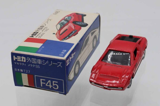 トミカ 青箱 F45 マセラティ メラク￼￼ SS 日本製 トミカ青箱F45 マセラティメラクSS 日本製 当時物 - メルカリ