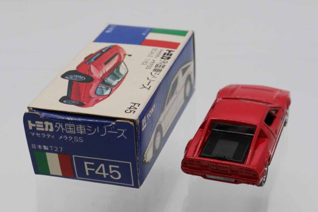 ミニカーショップ ケンボックス トミカ 青箱☆F45☆マセラティ