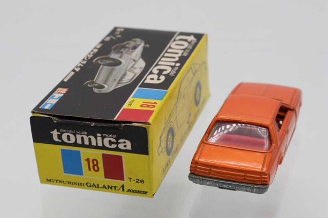 ミニカーショップ ケンボックス トミカ 黒箱☆18☆三菱ギャラン ラムダ