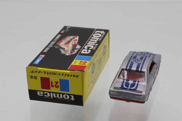 トミカ黒箱日本製 No.21 日産スカイライン2000GT シルバー1E