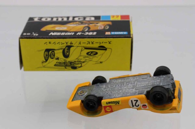 トミカ　黒箱　ニッサンR382 日産　R-382 ミニカーショップ ケンボックス トミカ 黒箱☆22☆日産R-382 ＃21 (銀