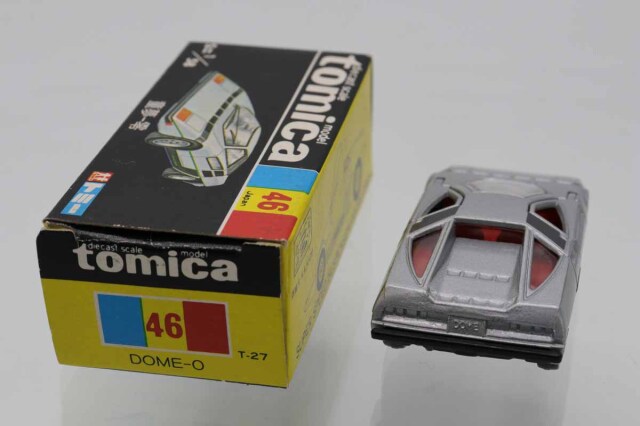 ミニカーショップ ケンボックス トミカ 黒箱☆46☆童夢-零 (銀