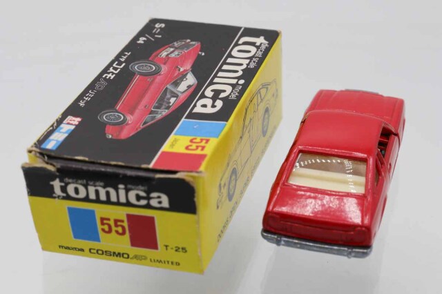 ミニカーショップ ケンボックス トミカ 黒箱☆55☆マツダコスモ