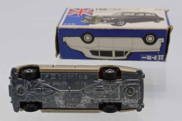 ミニカーショップ ケンボックス トミカ 黒箱☆F6☆ロールスロイス
