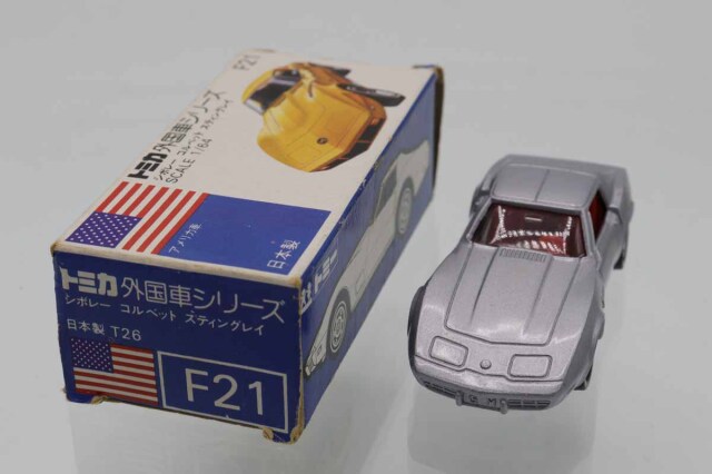ミニカーショップ ケンボックス トミカ 黒箱☆F21☆シボレーコルベット