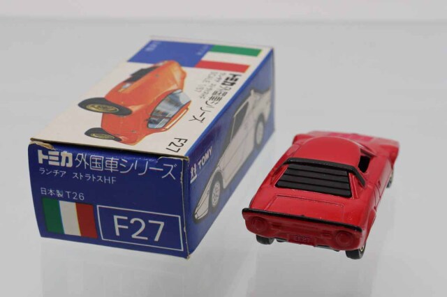 ミニカーショップ ケンボックス トミカ 黒箱☆F27☆ランチア