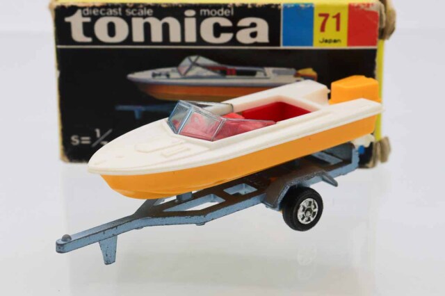 新しい季節 ミニカーショップ ケンボックス 黒箱☆71☆ヤマハボート トミカ ミニカー