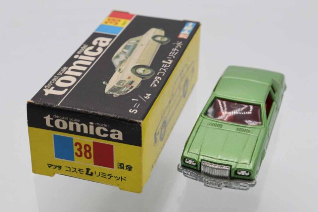 黒箱トミカ マツダ コスモLリミテッド 未使用 ミニカーショップ ケンボックス トミカ 黒箱☆38☆マツダコスモL