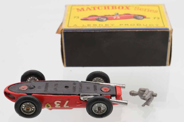 当時物 ヴィンテージミニカー マッチボックス レズニー No.73 フェラーリ 当時物 ヴィンテージミニカー マッチボックス レズニー No.73