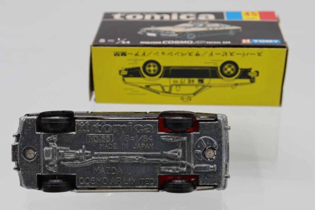 トミカ 黒箱 マツダ コスモAP オフィシャルカー 1/64 1円～ トミー 黒