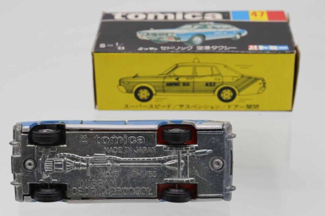 TOMICA　トミカ　日産セドリック　茶色　香港製 絶版ミニカー】 トミカ 日産セドリック 香港製 箱なし（TOMICA