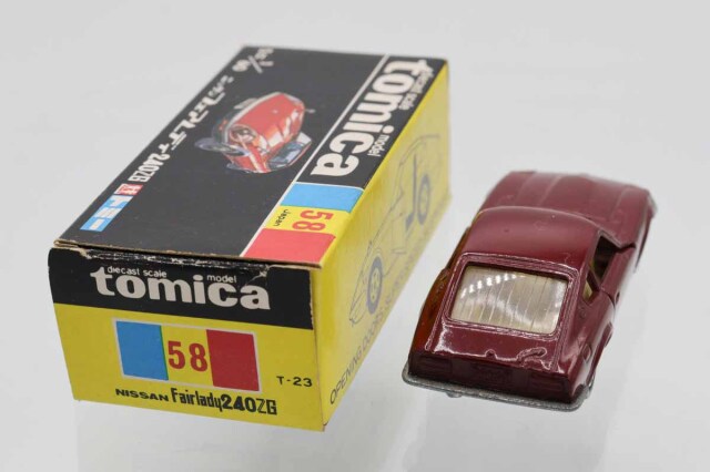 ミニカーショップ ケンボックス トミカ 黒箱☆58☆日産