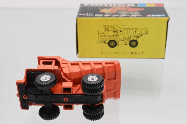黒箱トミカ 59　日立重ダンプカー　美品　日本製　デッドストック Yahoo!オークション - トミカ 黒箱 59 日本製 JAPAN 日立