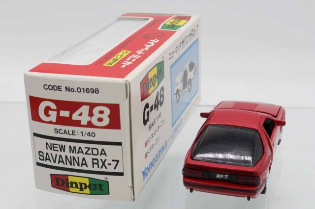 ダイヤペット　マツダ　サバンナ　クーペ　G-7 1/40 ダイヤペット(日本製)G-7 1/40 マツダ サバンナ クーペ(赤)通販