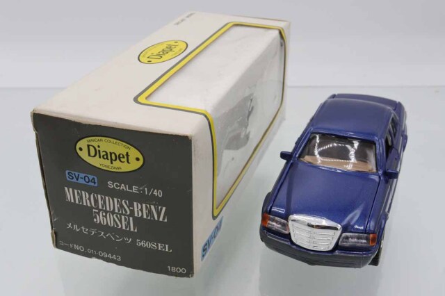 【超希少】メルセデスベンツ　560SELアガツマ　Diapet アガツマ ダイヤペット メルセデスベンツ 560SEL - メルカリ