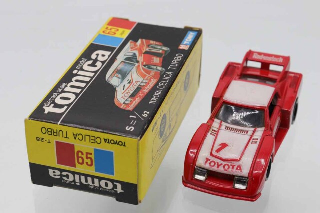 ミニカーショップ ケンボックス トミカ 黒箱☆65☆トヨタセリカ ターボ