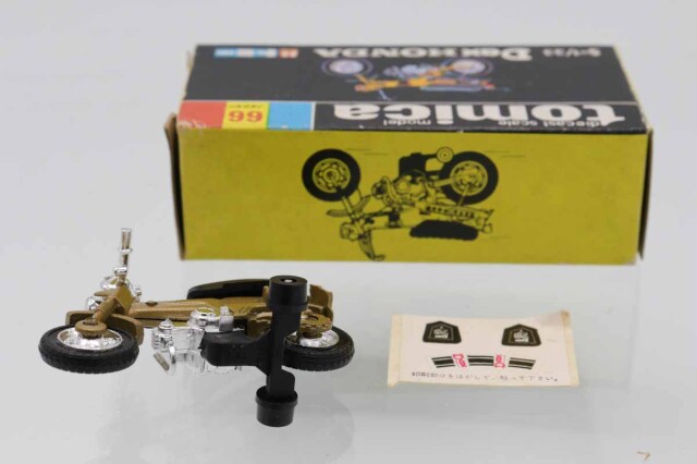 トミカ　ホンダ　ダックスホンダ　ミニカー ミニカーショップ ケンボックス トミカ 黒箱☆66☆ホンダ