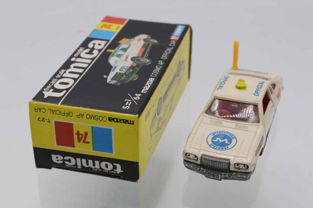 トミカ　黒箱　マツダ　コスモAP オフィシャルカー　1/64 トミカ 黒箱 マツダ コスモAP オフィシャルカー 1/64 - メルカリ