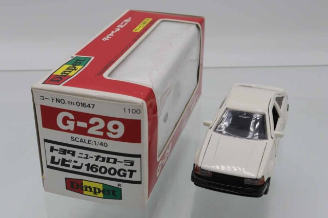 ダイヤペットトヨタレビン1600GT ミニカーショップ ケンボックス ダイヤペット☆G-29☆トヨタ