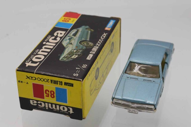 トミカ 日本製 黒箱 85-1 ニッサン グロリア 2000GX 試作品 ミニカーショップ ケンボックス トミカ 黒箱☆85☆日産グロリア