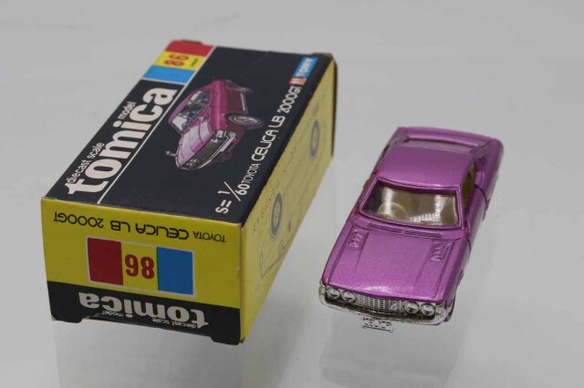 TOMICA　トミカ　セリカ2000GT　紫メッキ　箱付き TOMICA トミカ トヨタ セリカLB 2000GT 箱付き 紫メッキ - メルカリ