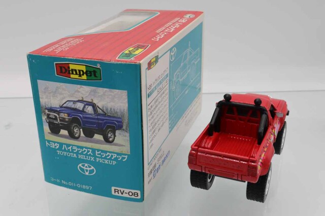 ダイヤペットトヨタハイラックス4WD ミニカーショップ ケンボックス ダイヤペット☆T-38☆トヨタ