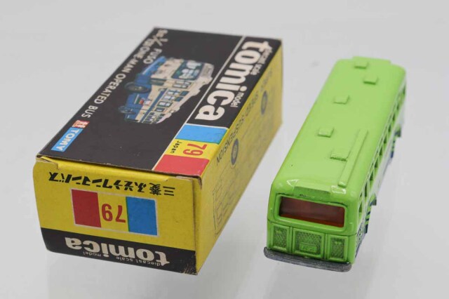 廃盤日本製トミカ★三菱ふそう ワンマンバス 仙台市営バス 黒箱 ミニカー ミニカーショップ ケンボックス トミカ 黒箱☆79☆三菱ふそう