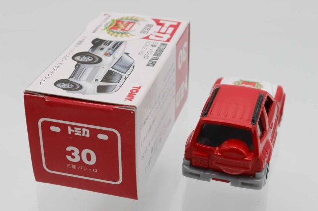 【5台セット】トミカ　赤箱　パジェロ　各種 ミニカーショップ ケンボックス トミカ 赤箱☆30☆三菱パジェロ
