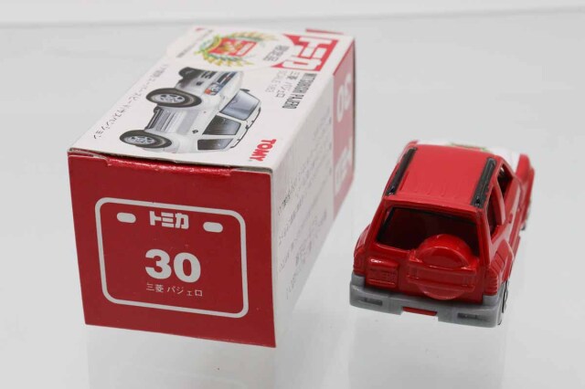 【5台セット】トミカ　赤箱　パジェロ　各種 ミニカーショップ ケンボックス トミカ 赤箱☆30☆三菱パジェロ