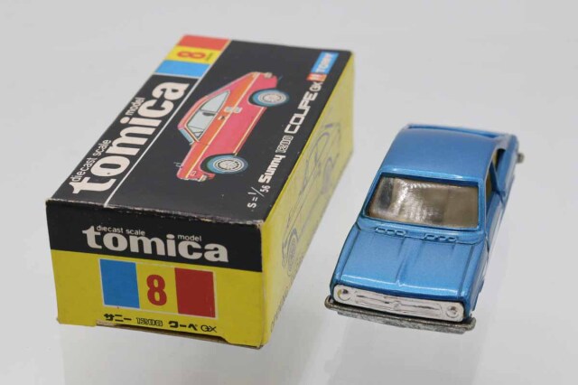 トミカ 黒箱 日本製 8 サニー120クーペ GX 極美品 黒箱 トミカ サニークーペ Sunny 120 0 COUPE GX - メルカリ