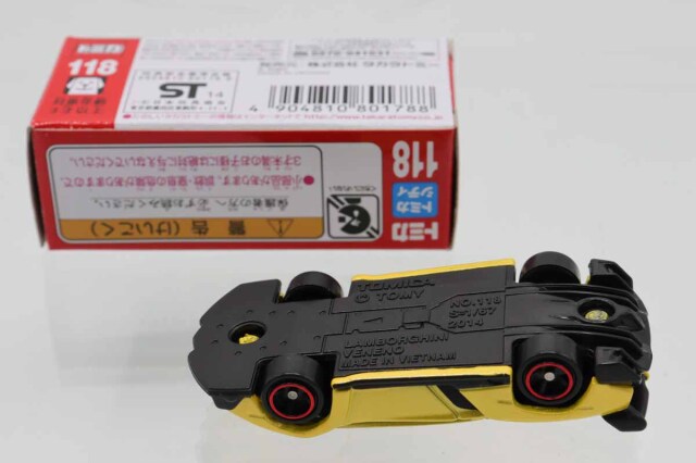 118 トミカ 初回 ヴェネーノ 10台セット 赤箱 ランボルギーニ トミカ NO.118 ランボルギーニ ヴェネーノ （箱）｜トミカ