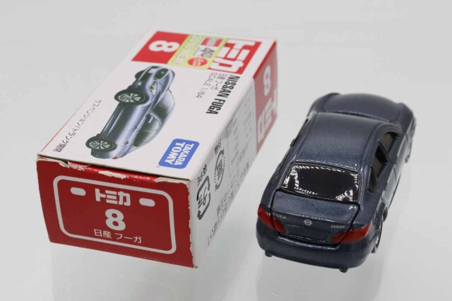 ミニカーショップ ケンボックス トミカ 赤箱☆8☆日産フーガ