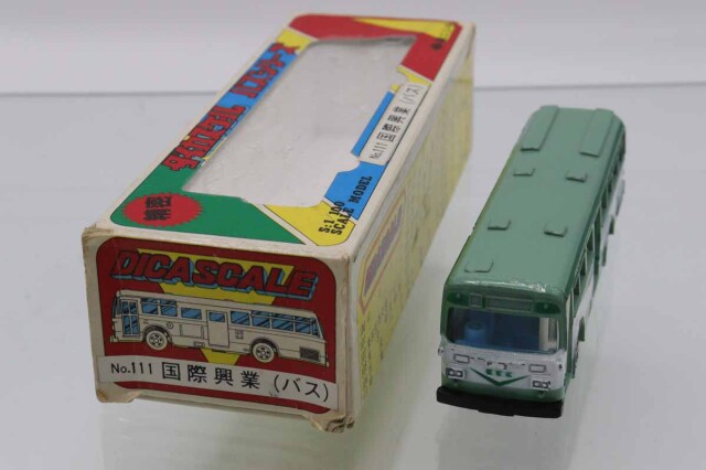 レア ミニカー バス ダイカスケール ニシキ ミニカーショップ ケンボックス ニシキ☆111☆国際興業(バス