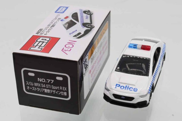 ミニカーショップ ケンボックス トミカ イオン特注☆No.77☆スバルWRX