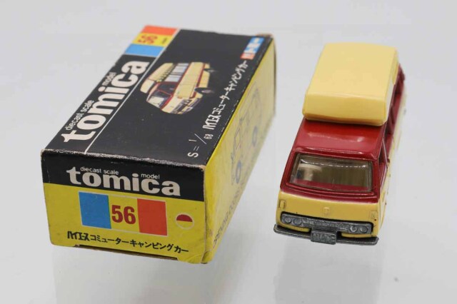 ミニカーショップ ケンボックス トミカ 黒箱☆56☆トヨタハイエース